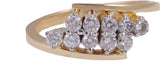 Jisha Rhythm Of Love Gold Diamond 14 K Ring