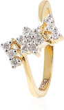Jisha The Promise Gold Diamond 18 K Ring