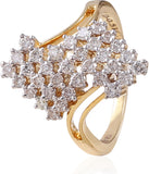 Jisha The Promise Gold Diamond 18 K Ring
