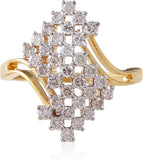 Jisha The Promise Gold Diamond 18 K Ring