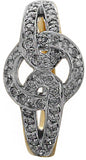 Ojasvi Plain Charm Yellow Gold Diamond Yellow Gold 14 K Ring