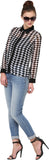 La Rochelle Women's Geometric Print Casual Reversible Shirt
