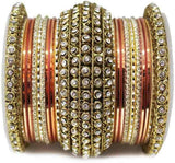 Leshya Brass Brass Bangle Set