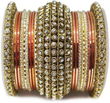Leshya Brass Brass Bangle Set