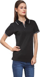 Scott International Solid Women's Polo T-Shirt