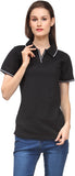 Scott International Solid Women's Polo T-Shirt