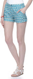 Lavennder Printed Women's Basic Shorts