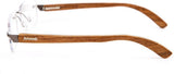 fabwoods Rimless Square Frame