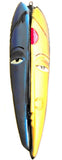 Saum Creation Hand crafted Terracotta Men Women Mask Showpiece  -  32 cm