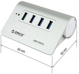 Orico Aluminium 4 Port USB 3.0 M3H4-SV USB USB Hub