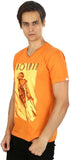 Planet Superheroes Graphic Print Men's V-neck T-Shirt