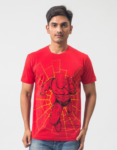 Vox Pop Printed Men's Round Neck T-Shirt