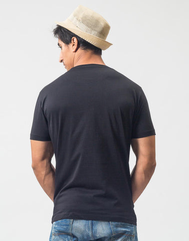 Vox Pop Printed Men's Round Neck T-Shirt