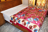 Majestic Floral King Blanket Multicolour