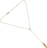 Gurjari Yellow Gold Plated Brass Necklace