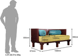 Durian Fabric 2 Seater Sofa
