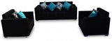 Furnstyl Maxwell Fabric 1 Seater Sofa
