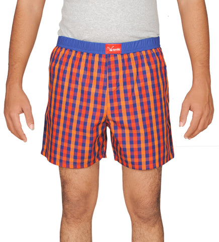 April6 Woven Checkered Men's Boxer