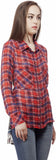 MansiCollections Women's Checkered Casual Shirt