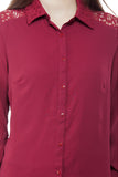 MansiCollections Women's Solid Casual Shirt