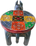 MCB Exports Horse Face Decorative Stool Showpiece  -  22 cm