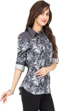 Ethnicbazaar Women's Printed Casual Shirt