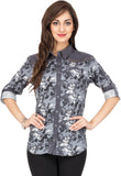 Ethnicbazaar Women's Printed Casual Shirt