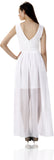 Miss Chase Casual Sleeveless Solid Women's Top