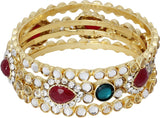 My Design Brass, Alloy Yellow Gold Bangle Set