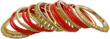 My Design Lac 8K Yellow Gold Bangle Set