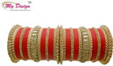 My Design Lac 8K Yellow Gold Bangle Set