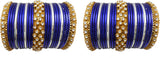 My Design Alloy 8K White Gold Bangle Set