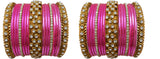 My Design Alloy 8K Yellow Gold Bangle Set
