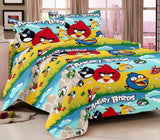 Mahadev Handicrafts Cotton Cartoon Double Bedsheet