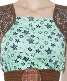Membooz Casual, Party Short Sleeve Self Design Women's Top