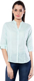 Meira Women's Printed Party Reversible Shirt