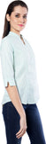 Meira Women's Printed Party Reversible Shirt