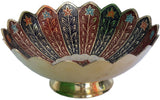 Mahadev Handicrafts Minakari Work Fruit Bowl Showpiece  -  5 cm