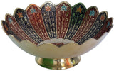 Mahadev Handicrafts Minakari Work Fruit Bowl Showpiece  -  5 cm