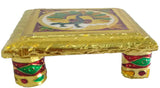 Kanha poshak Wooden All Purpose Chowki