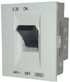 MK Wraparound W26227 25A Mini Trip Switch 25 One Way Electrical Switch
