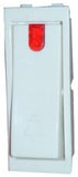 MK Wraparound W26405BNA 6A White LED Bell Push 6 One Way Electrical Switch