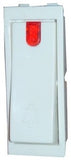 MK Wraparound W26405BNA 6A White LED Bell Push 6 One Way Electrical Switch