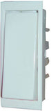 MK Wraparound W26411A 16A White Switch 15 One Way Electrical Switch