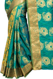 Pavechas Printed Kanjivaram Art Silk Sari