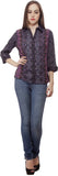 Mask Lifestyle Women's Printed Casual Shirt