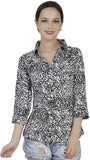 Mask Lifestyle Women's Animal Print Casual Shirt