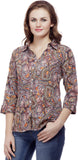 Mask Lifestyle Women's Printed Casual Shirt