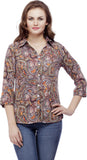 Mask Lifestyle Women's Printed Casual Shirt