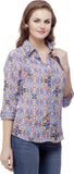Mask Lifestyle Women's Printed Casual Shirt